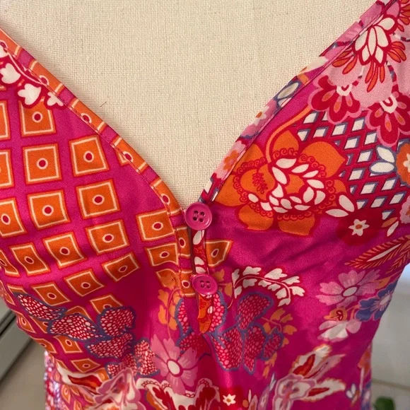 Hale Bob pink tank size med. new without tags. - Picture 4 of 5